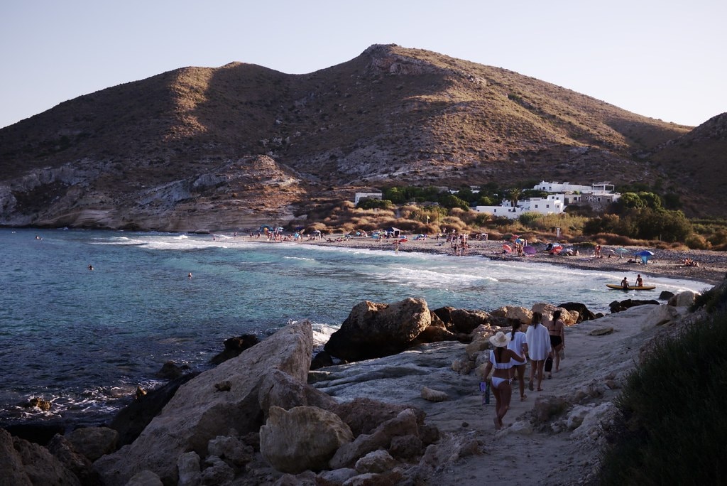 Cala Del Plomo - playa en Níjar, Almería
